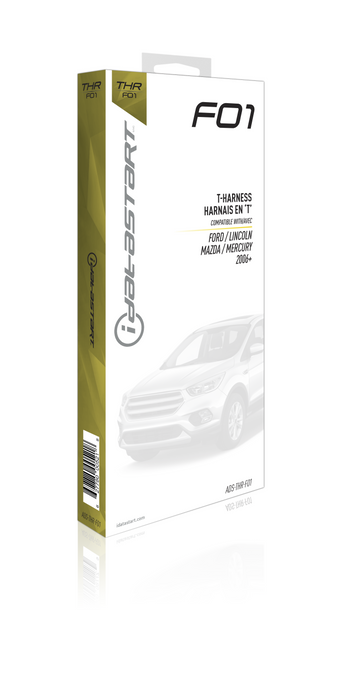 iDatastart ADS-THR-FO1 - T-Harness for DC3 and HC Series - Key Start Vehicles Ford from 2006 and up
