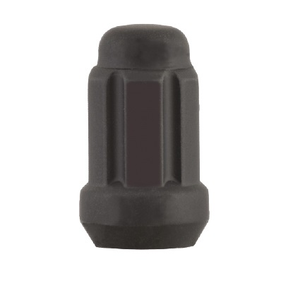 Ceco CD3804MBK - (1) Black 6 Spline Cone Seat Nut 1/2 44mm 19/21mm Hex