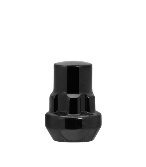 Ceco CDW40700SBK - (4) Black 12x1.5 Cone Seat Wheel Locks Socket Style 32mm