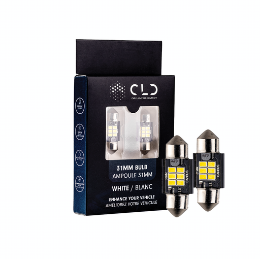 CLD 91F21 - 31MM White LED Dome Light 3020 SMD (2)