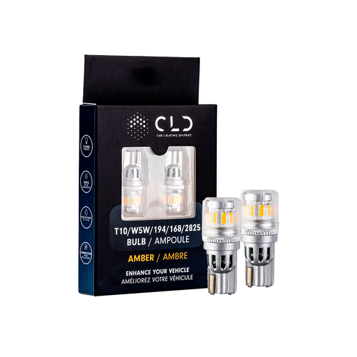 CLD 3110A - T10/168/194/2825/W5W Amber LED Bulb 3030/4014 SMD (2)