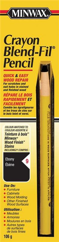 Minwax CM1100966 - Wood Filler Pencil Ebony