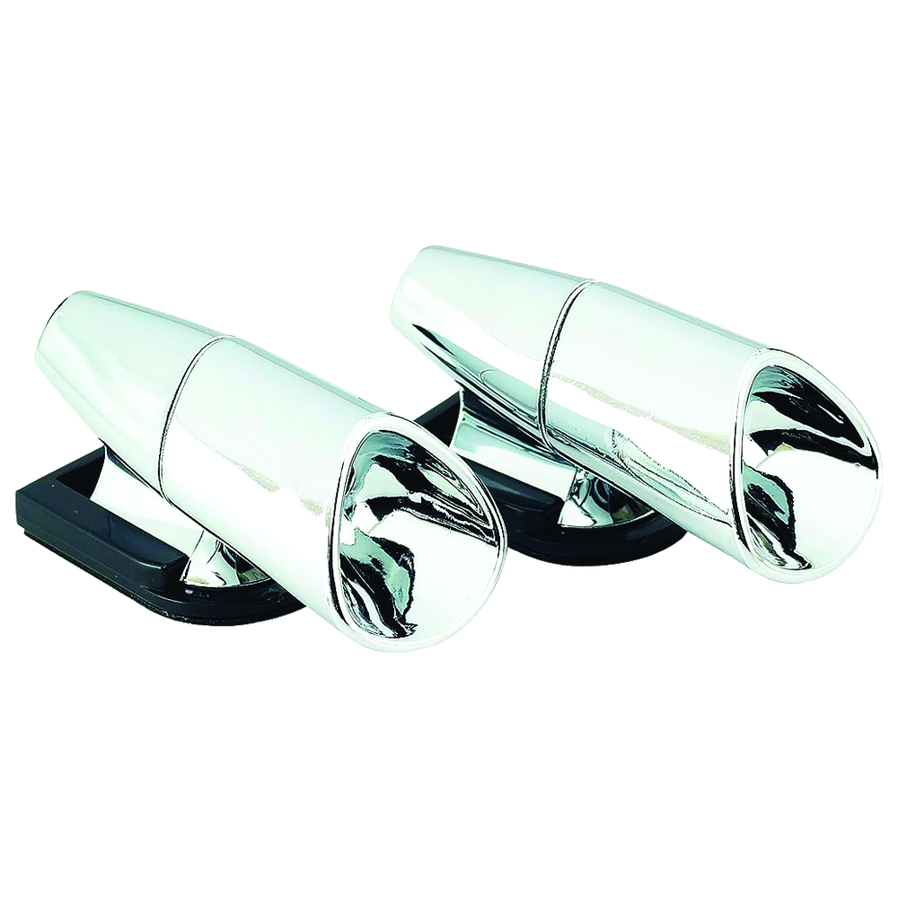 Bell Auto CO1001 - Chrome "Deer Warning" Sirens