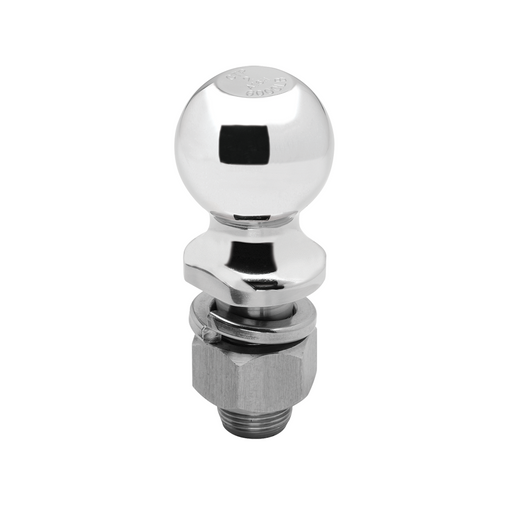 Draw-Tite 63852 - Trailer Hitch Ball, 2 in. Diameter, 6,000 lbs. Capacity, Stainless Steel