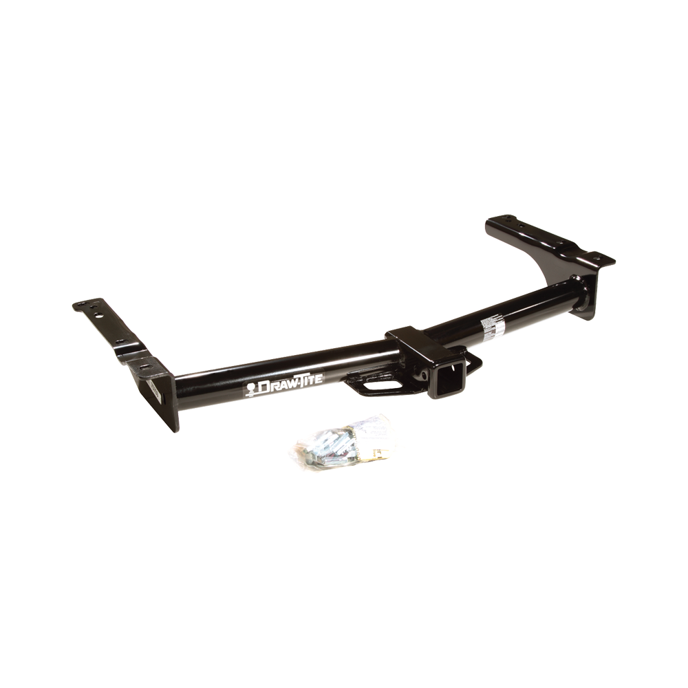 Draw Tite® • 75703 • Round Tube Max-Frame® • Trailer Hitch • Class IV 2" (6000 lbs GTW/600 lbs TW) • Ford E-150 Econoline 1975-2014