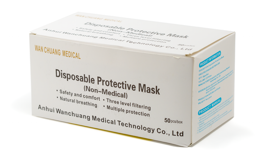 Rodac DM200ECORSP-WEB - Econo Disposable Mask Box of 50