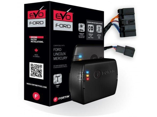 Fortin EVO-FORT4 - Remote Starter Kit including a T-Harness For Ford/Lincoln 2008 and Up (Standard Key Vehicules)