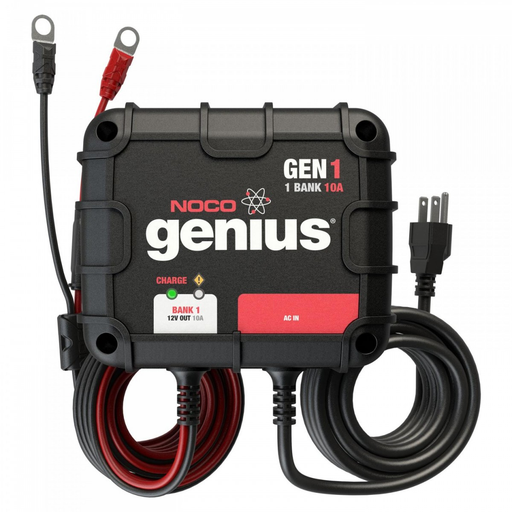 Noco GENIUS10 - 1-Bank 10 Amp On-Board Battery Charger