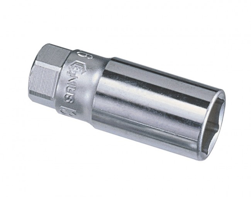 Genius Tools 326021 - 3/8" Drive 20.6mm(13/16") Spark Plug Socket