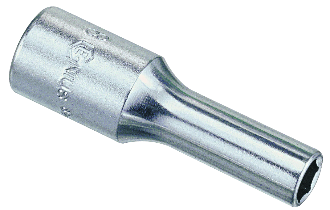 Genius 487828 - Deep Chrome Socket 7/8" 1/2" Drive 6 Pt