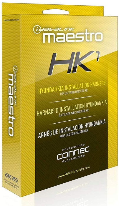 Maestro HRN-HRR-HK1 - HK1 Plug and Play T-Harness for Hyundai and Kia Vehicles