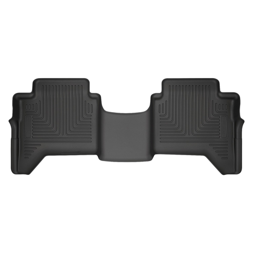 Husky Liners® • 14411 • WeatherBeater • Floor Liners • Black • Second Row • Ford Ranger 19-22