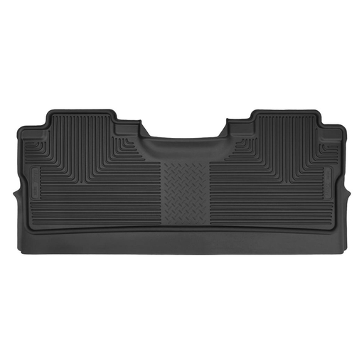 Husky Liners® • 53471 • X-Act Contour • Floor Liners • Black • Second Row • Ford F-150 15-23 (SuperCrew Cab)