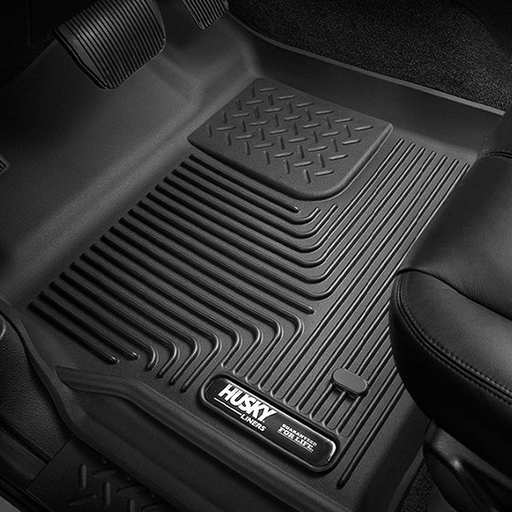 Husky Liners® • 53561 • X-Act Contour • Floor Liners • Black • First Row