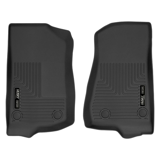 Husky Liners® • 54531 • X-Act Contour • Floor Liners • Black • First Row