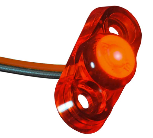 Jammy J-57-R - PC Rated Micro LED Side Marker - Red