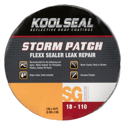 Kool Seal KS0018110-99 - Storm Patch™ 10' x 2" Flexx Sealer Instant Leak Repair Tape (1 Roll)