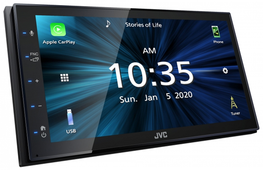 JVC KW-M560BT - Digital Media Receiver featuring 6.8" Capacitive Touch Monitor