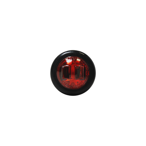 Uni-Bond LED0700R - 0.75"  Round Side Marker LED Light Red