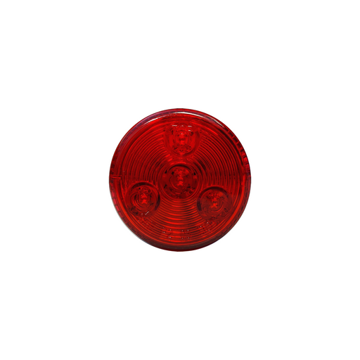 Uni-Bond LED2000-4R - 2" Round Side Marker 4 x LED Light Red