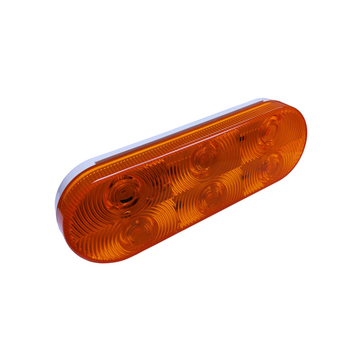 Uni-Bond LED2238-6A - LED Oval Signal/Park Lamp Amber - 6-Diode