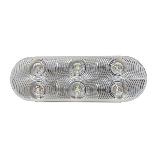 Uni-Bond LED2238-6C - LED Oval Back Up Lamp – 6 Diodes Clear