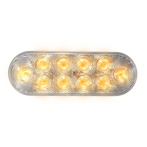 Uni-Bond LED2238CS-10A - LED Oval Signal/Park Lamp – 10 Diodes Amber