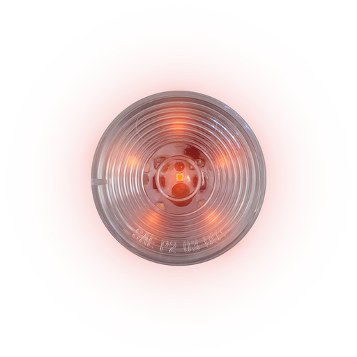 Uni-Bond LED2500C-6R - 2.5? Round LED Marker Lamp – 6 Diodes Red