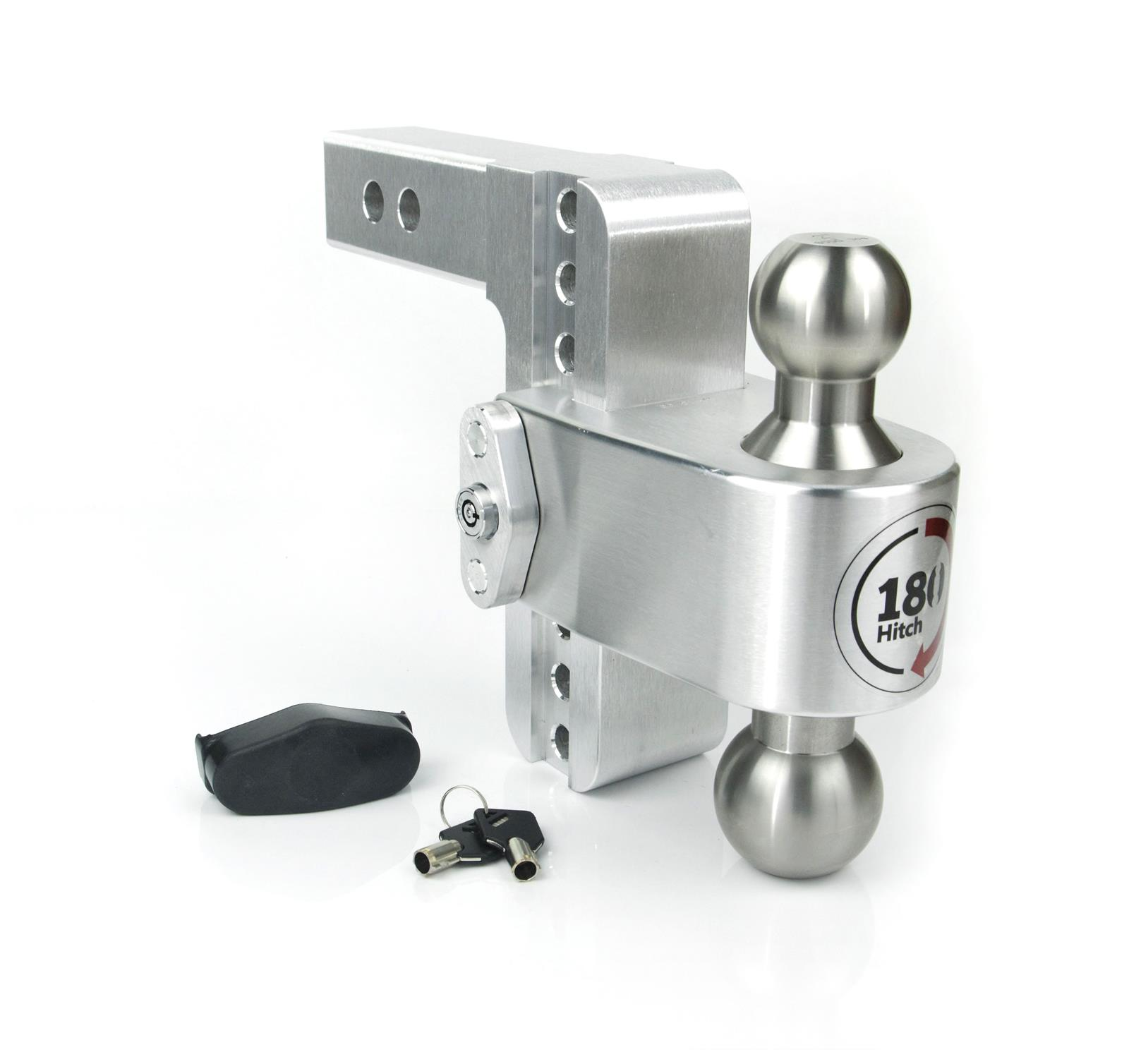 Weigh Safe LTB6-2 - Turnover Ball 6" Drop Hitch with 2" Shank