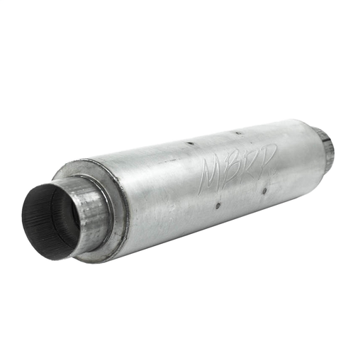 MBRP M1004A - 4" inlet/outlet, Quiet tone muffler, 24" body, 6" diameter, 30" overall, AL