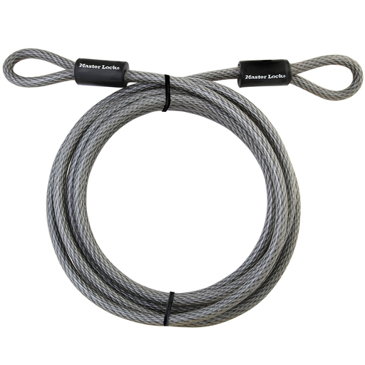 Masterlock 72DPF - Looped End Cable 15Ft Long x 3/8"