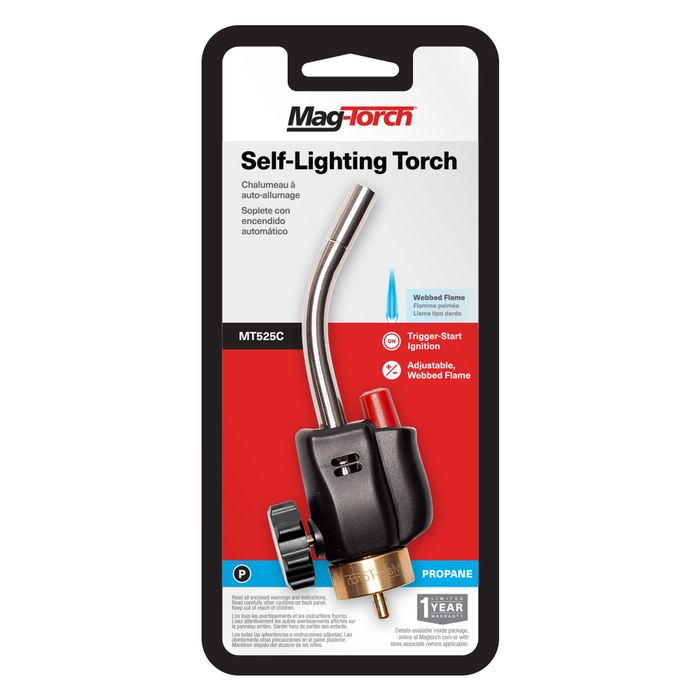 Mag-Torch 421722 - Self-Lighting Torch for Propane