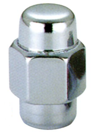 RTX N1507 - (1) Chrome Short Mag Nut 12X1.5 36mm 21mm Hex