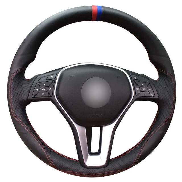 Steering Wheel Cover Black 16"