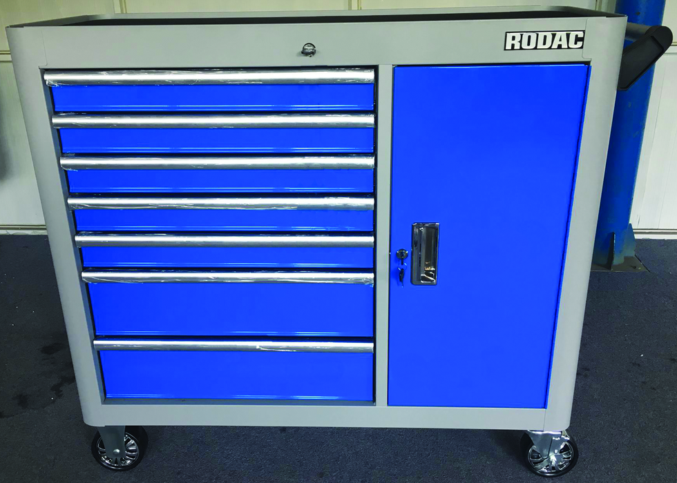 Rodac RD440071CDS - 44" Tool Cabinet with 7 Compartments