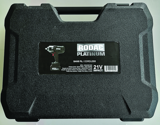 Rodac RD8806 - 20V 3/4” Brushless Cordless 3-Speed 2400Nm Impact Wrench