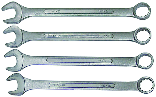 Rodac RDCC4S - Combination Wrench Set - 4 Pieces