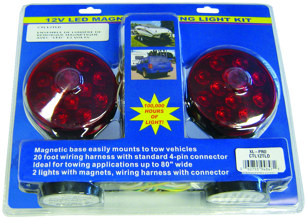 Rodac RDCTL12TLD - Magnetic Towing Light Kit