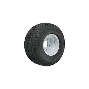 Tow-Rite RDG3726-W4 - Tire & Rim 18.5 X 8.5 X 8 LRC White 2.81