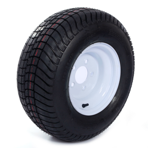 Tow-Rite RDG3726-W5 - Tire & Rim 18.5 X 8.5 X 8 LRC White 2.81