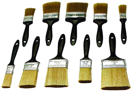 Rodac RDPB10 - 10PCES POLYESTER PAINT BRUSHES