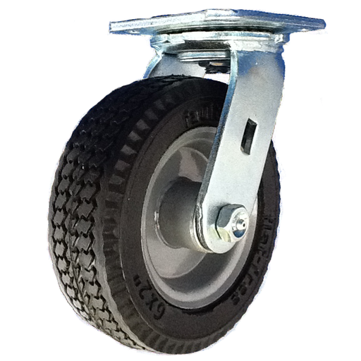 Rodac RDSCP10G - Heavy-Duty Swivel Pneumatic Wheel 10"