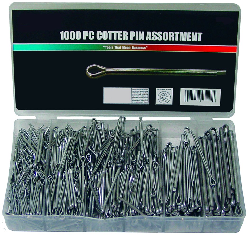 Rodac RDXA807HD - Cutter Pin Assortment - 1000 Pieces