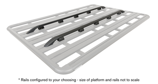 Rhino Rack 43142B Pioneer Platform Side Rails (Suits 42105B)