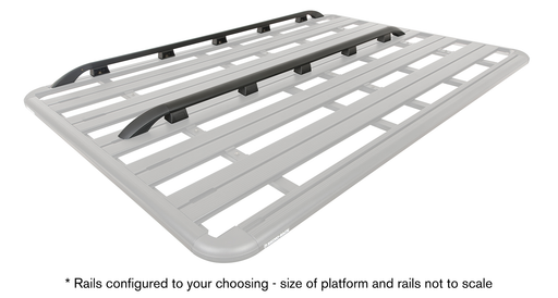 Rhino Rack 43142B Pioneer Platform Side Rails (Suits 42105B)