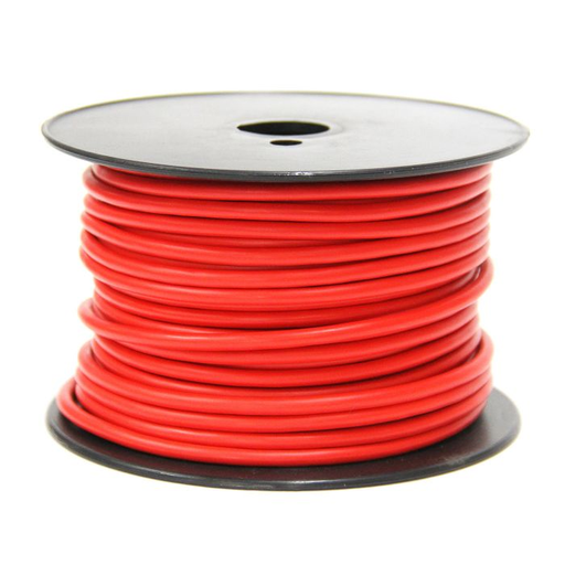 RT T121100RD(1000FT) - RT Single Strand 12 GA Wire, Red, 1000 FT