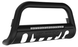 RTX RTX23004BS - Black Stainless Steel Bull Bars With LED Dodge Ram 1500 (Excluded Rebel) 09-17