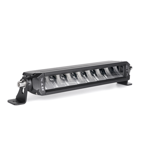 RTXOA41AC40 - Street Legal Multi-Function Single Row Light Bar, 5W Led, Combo: Auxiliary Fog Light+Strobe Light, 10", 1430