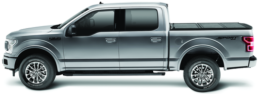 RTX® • RTX54011 • Hard Folding Tonneau Cover • Nissan Frontier 5' 05-21 With Factory Cargo Management