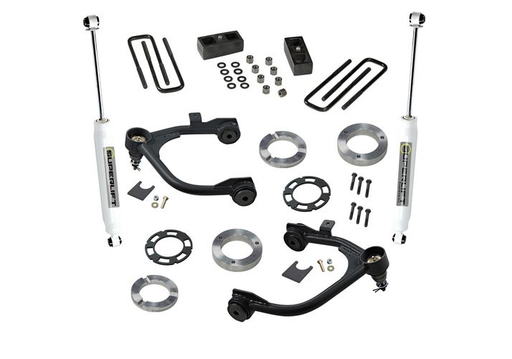 Superlift® • 3900 • Suspension Lift Kit • 3"x 1.5" • Front and Rear • Chevy Silverado/Sierra 2WD/4WD 19-21